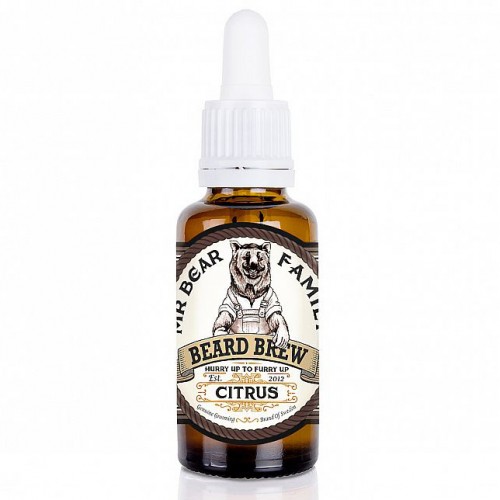 Mr Bear Family Barzdos aliejus Citrus 30ml 